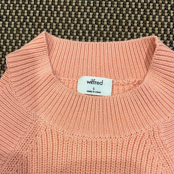 WILFRED ARITZIA KNIT CROP TOP SIZE SMALL - Picture 3 of 3